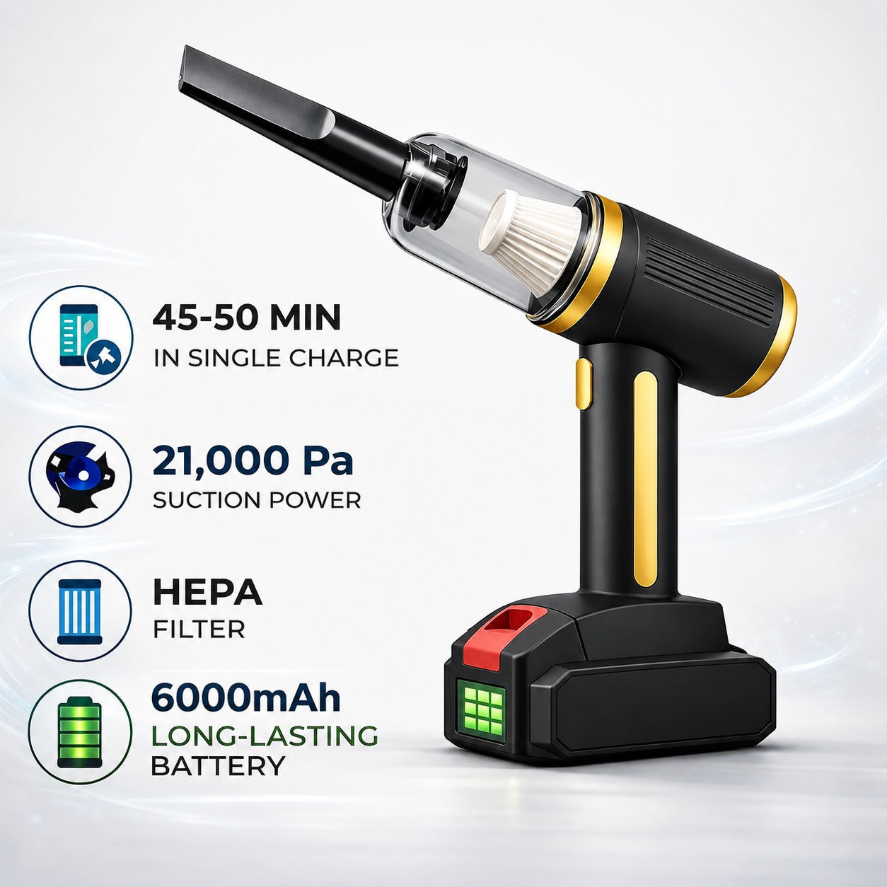 4-in-1 Portable Vacuum Cleaner