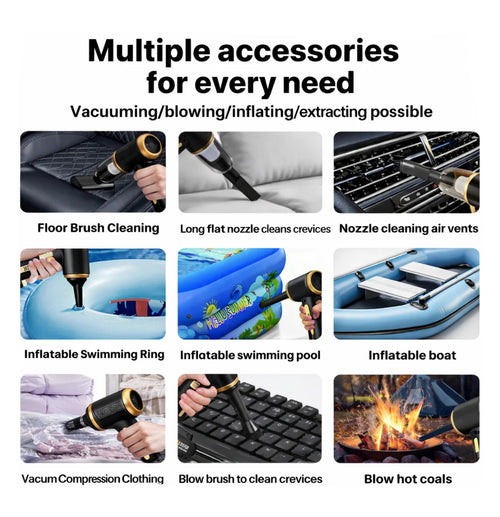 4-in-1 Portable Vacuum Cleaner