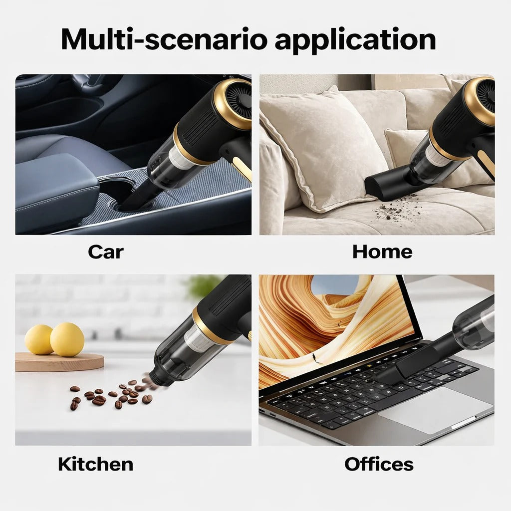 4-in-1 Portable Vacuum Cleaner